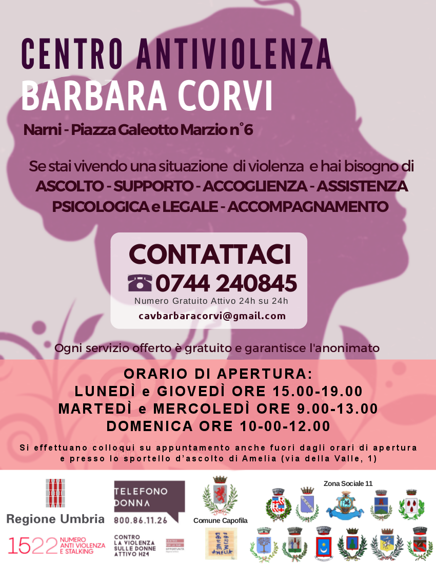 Centro antiviolenza "Barbara Corvi"